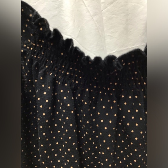 Black Smocked Sleeveless Camisole Pajama - Picture 6 of 12